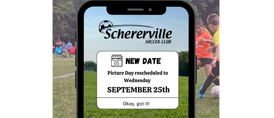 NEW DATE for Picture Day 9/25