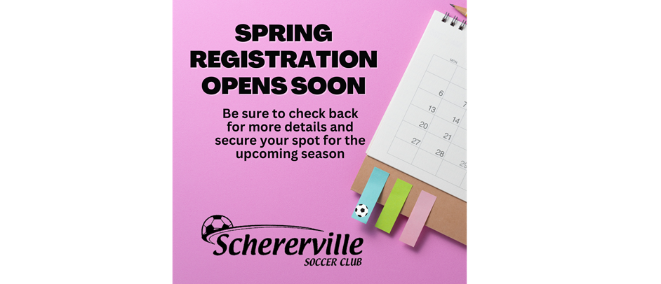 Spring Registration Opening Soon!